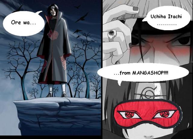 Itachi from mangashop